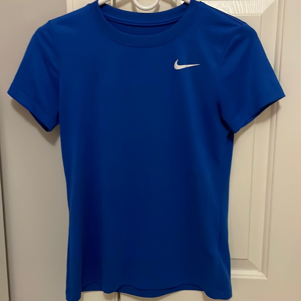 Blue Nike Dri fit  T-shirt